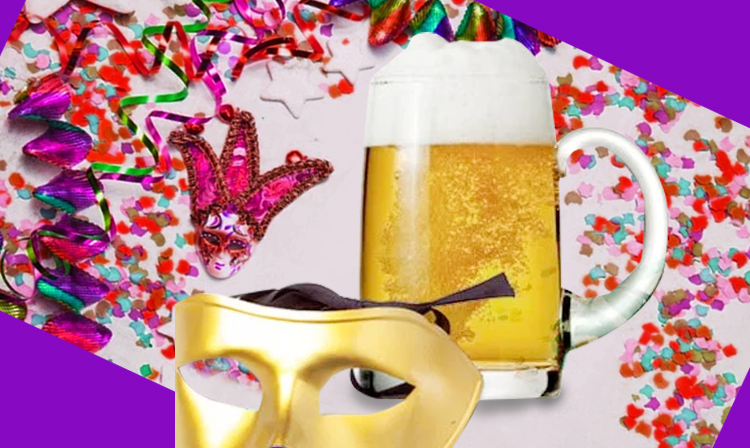 bebida no carnaval